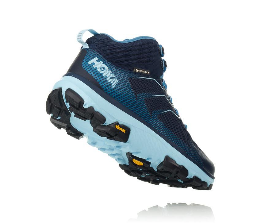 Botas De Montaña Hoka One One Mujer - Toa Gore-Tex - Azules - WNU138097